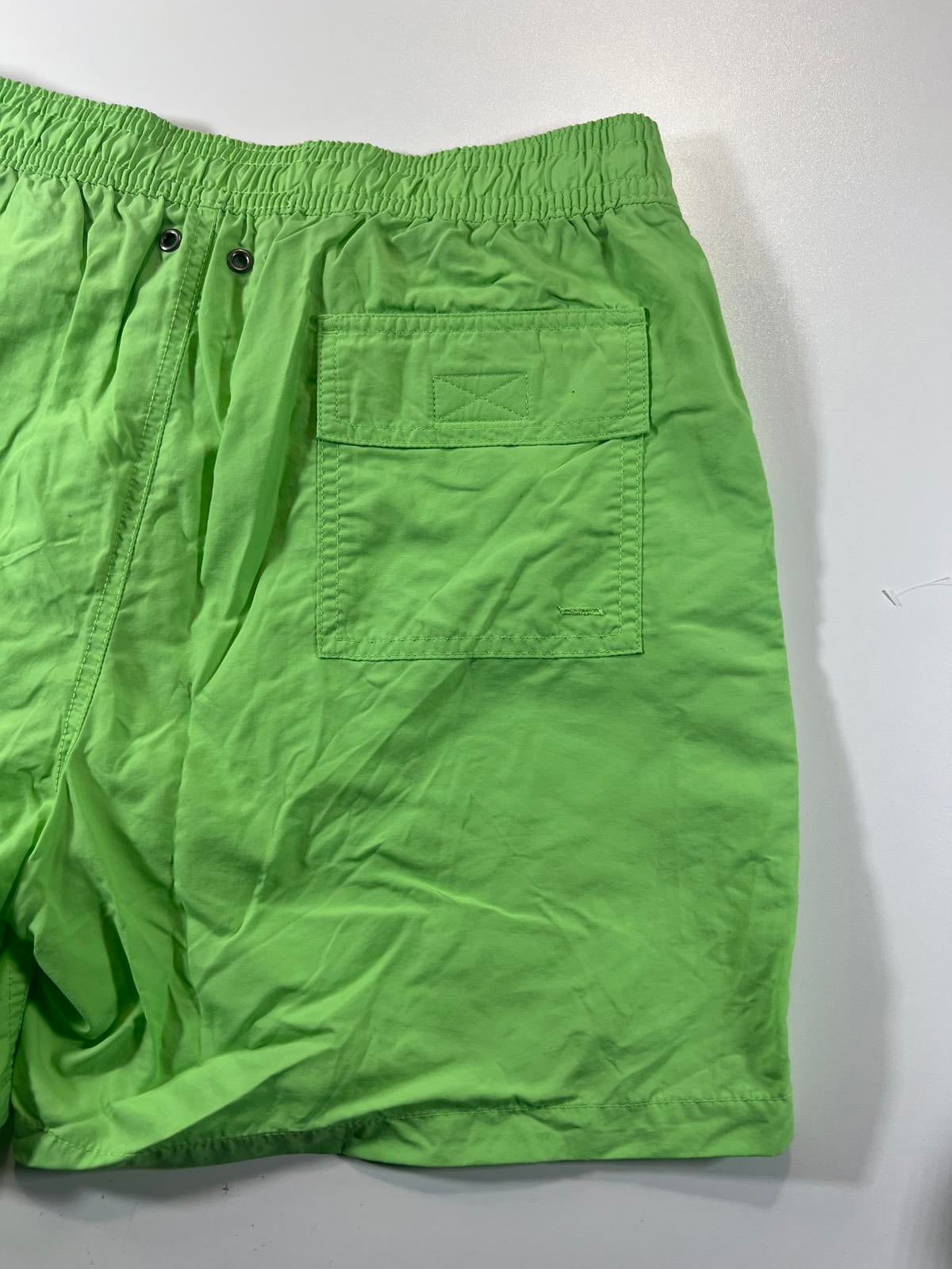 Polo by Ralph Lauren Men's Green Nylon Swim Shorts Size M