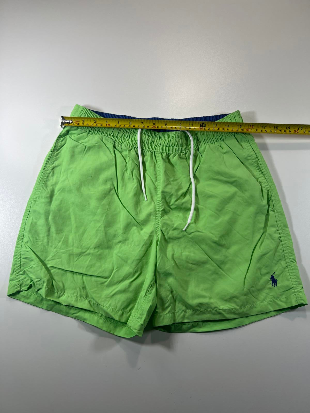 Polo by Ralph Lauren Men's Green Nylon Swim Shorts Size M