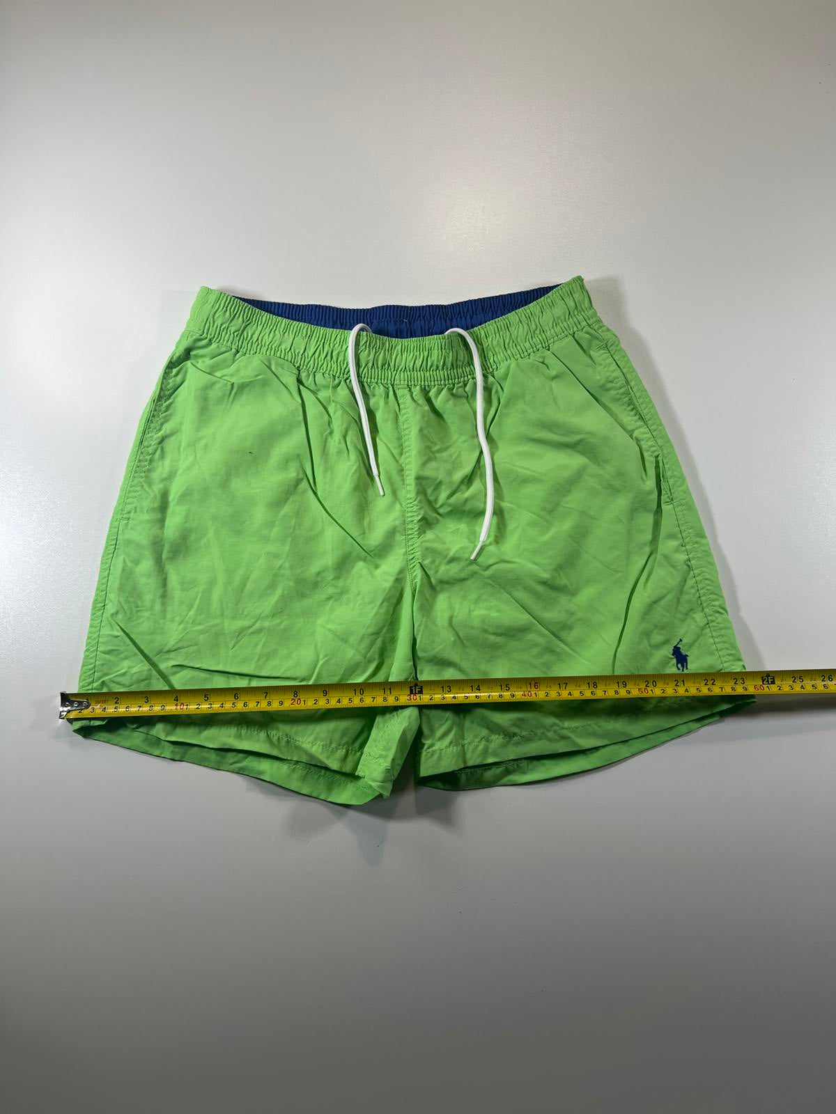 Polo by Ralph Lauren Men's Green Nylon Swim Shorts Size M
