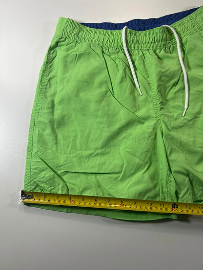 Polo by Ralph Lauren Men's Green Nylon Swim Shorts Size M