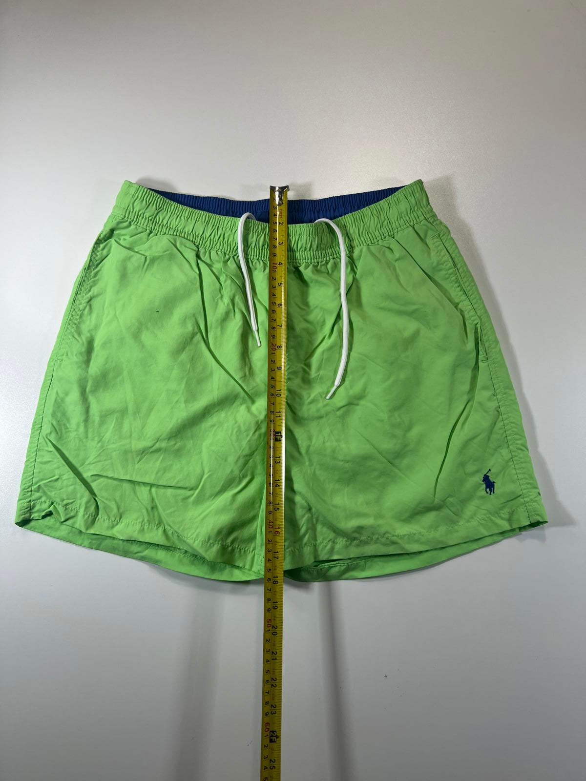 Polo by Ralph Lauren Men's Green Nylon Swim Shorts Size M
