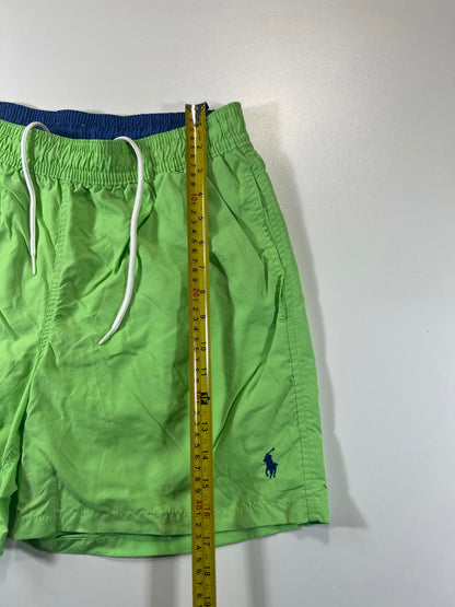 Polo by Ralph Lauren Men's Green Nylon Swim Shorts Size M