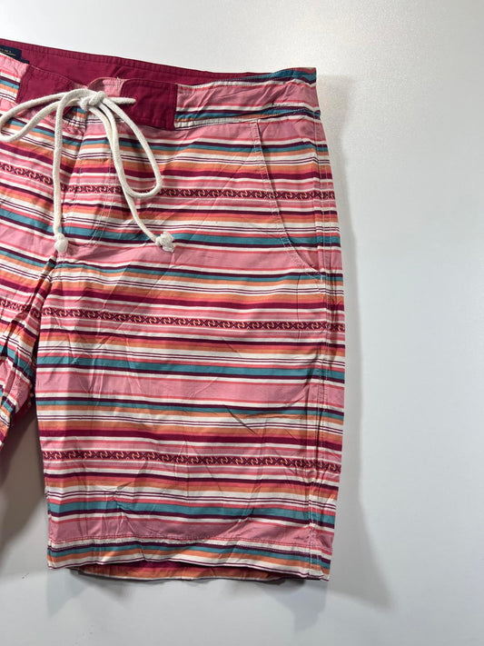 Vintage Pendleton pin Striped Drawstring Shorts 34