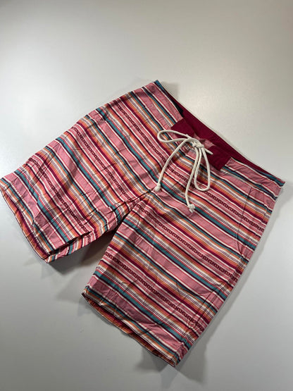 Vintage Pendleton pin Striped Drawstring Shorts 34