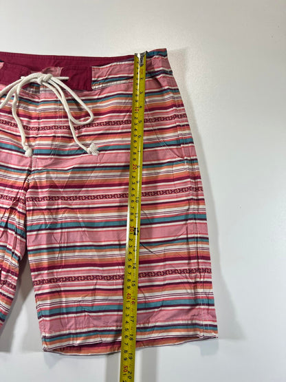 Vintage Pendleton pin Striped Drawstring Shorts 34