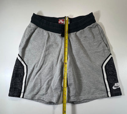 Nike Air Grey and Black Athletic Shorts Size L