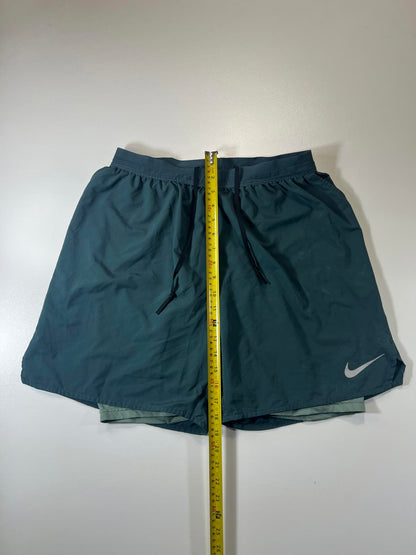 Nike Men's Running Shorts with Inner Compression Layer L