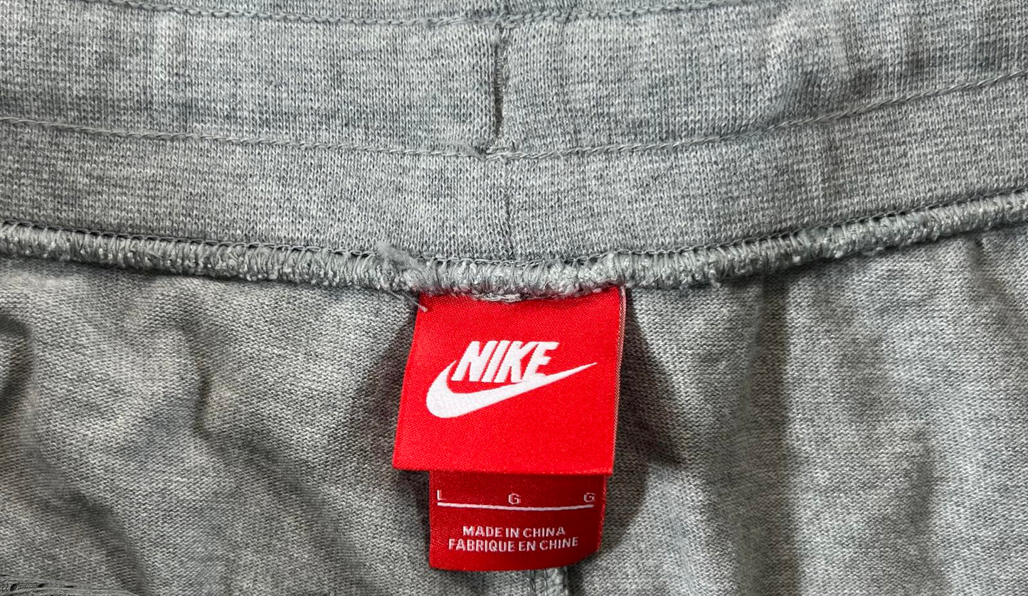 Nike Grey Athletic Shorts  and 'AIR' Print L