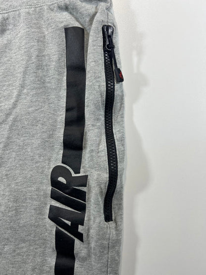 Nike Grey Athletic Shorts  and 'AIR' Print L