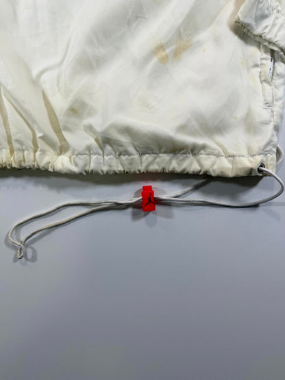 Vintage Nike White and Blue Windbreaker Jacket L