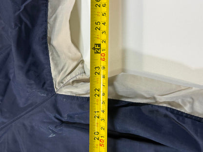 Vintage Puma Navy and Light Grey Pullover Windbreaker Jacket M