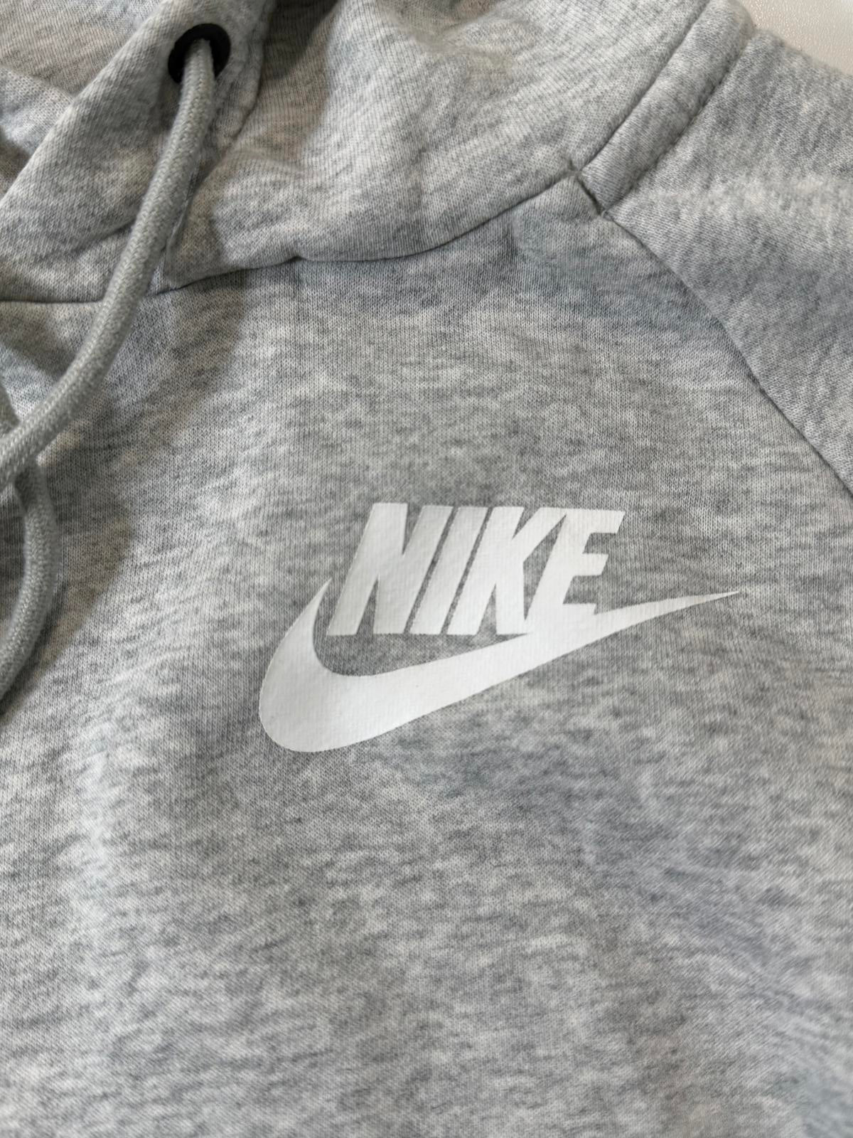 Nike Grey Pullover Hoodie Sweatshirt S