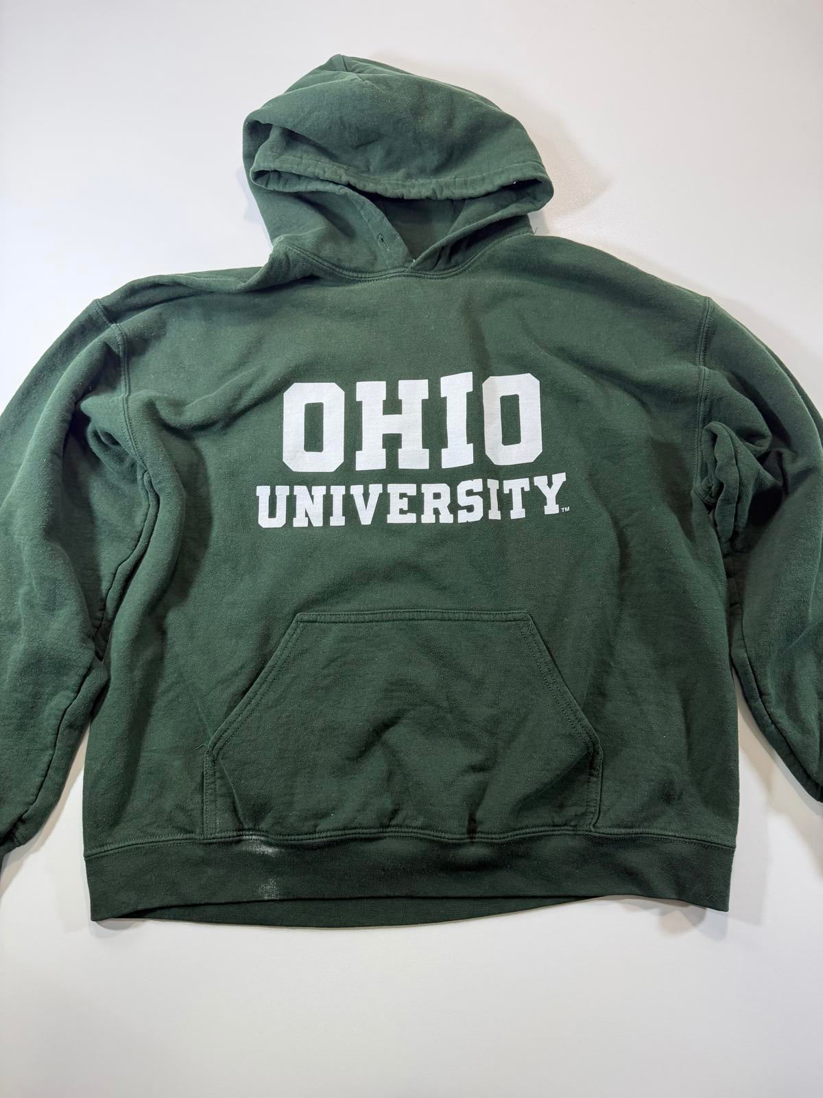 Ohio University Green Hoodie Sweatshirt