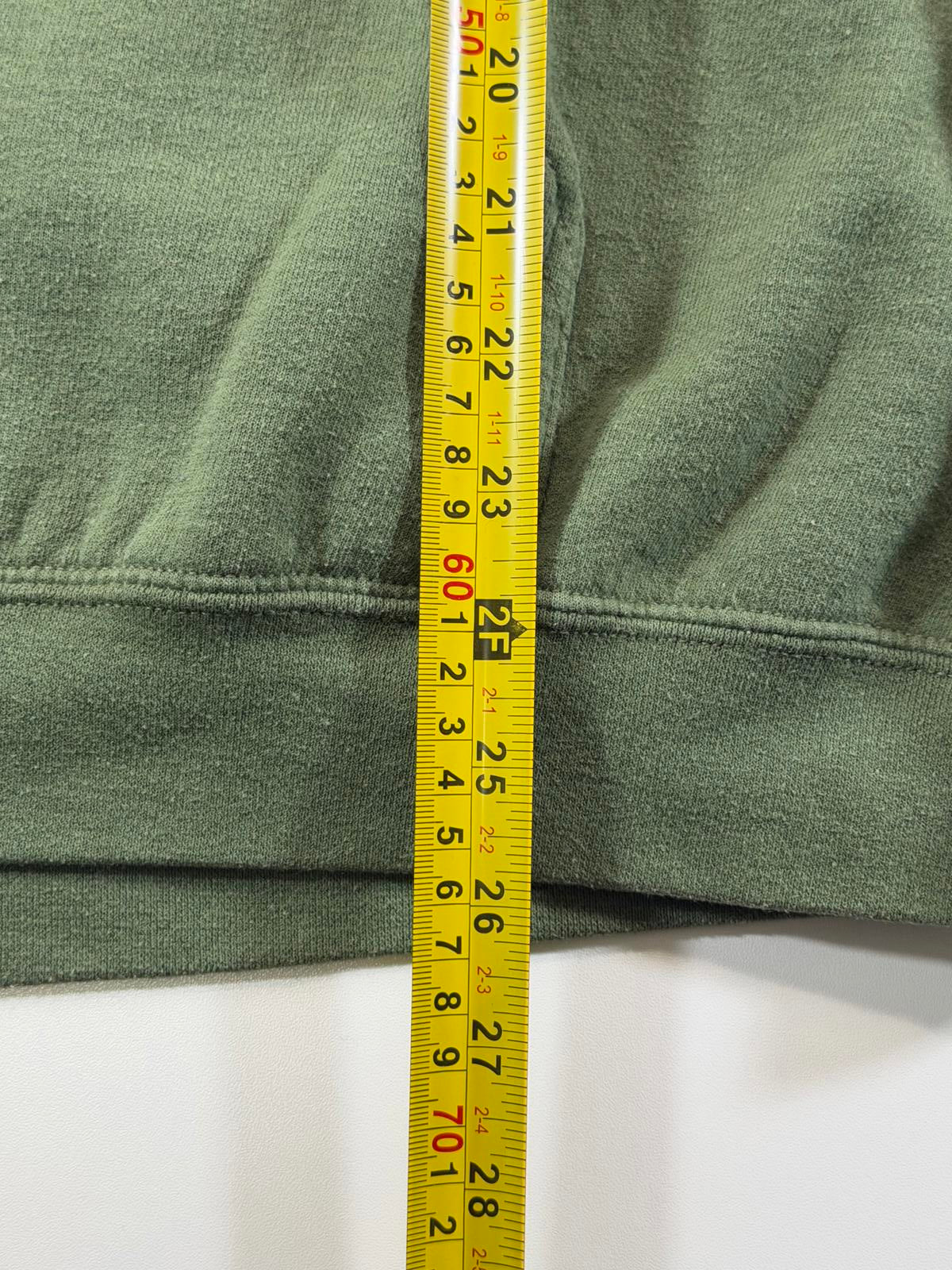 USMC Olive Green Hoodie Sweatshirt Large L