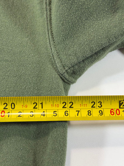 USMC Olive Green Hoodie Sweatshirt Large L