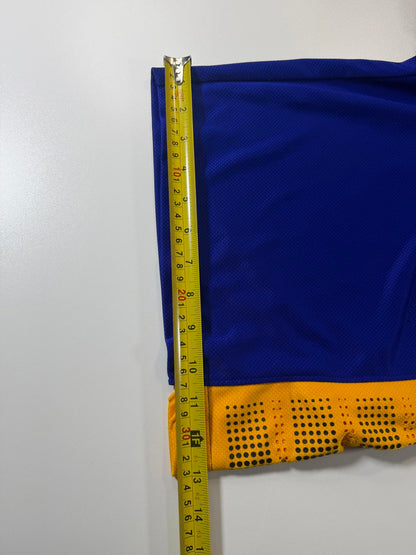 Nike Dri-FIT Men's Athletic Shorts Blue and Yellow M