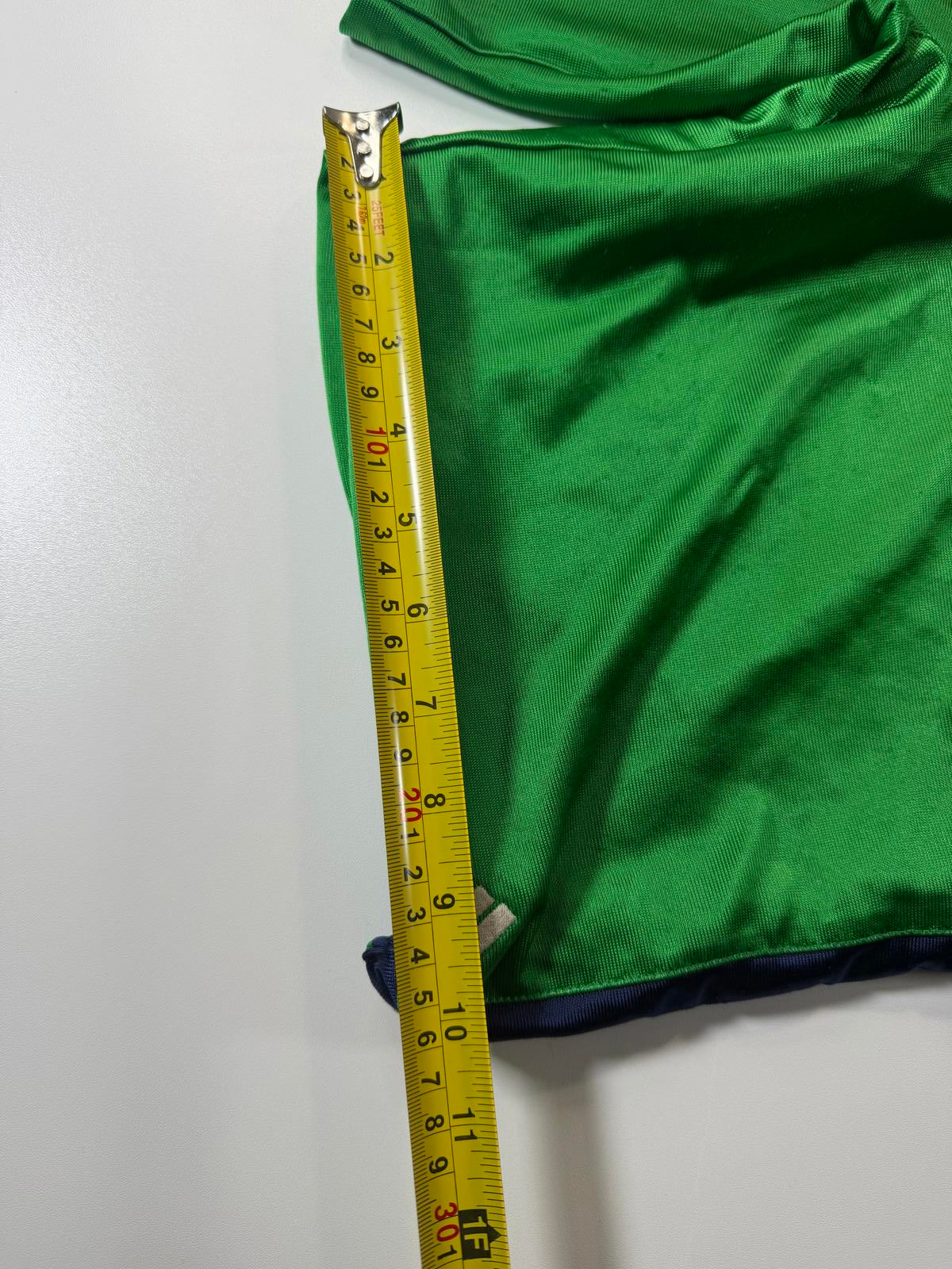 Vintage Adidas reversible Green and Navy Athletic Shorts M