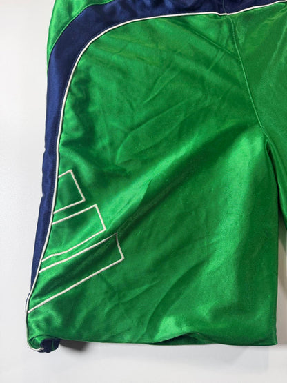Vintage Adidas reversible Green and Navy Athletic Shorts M