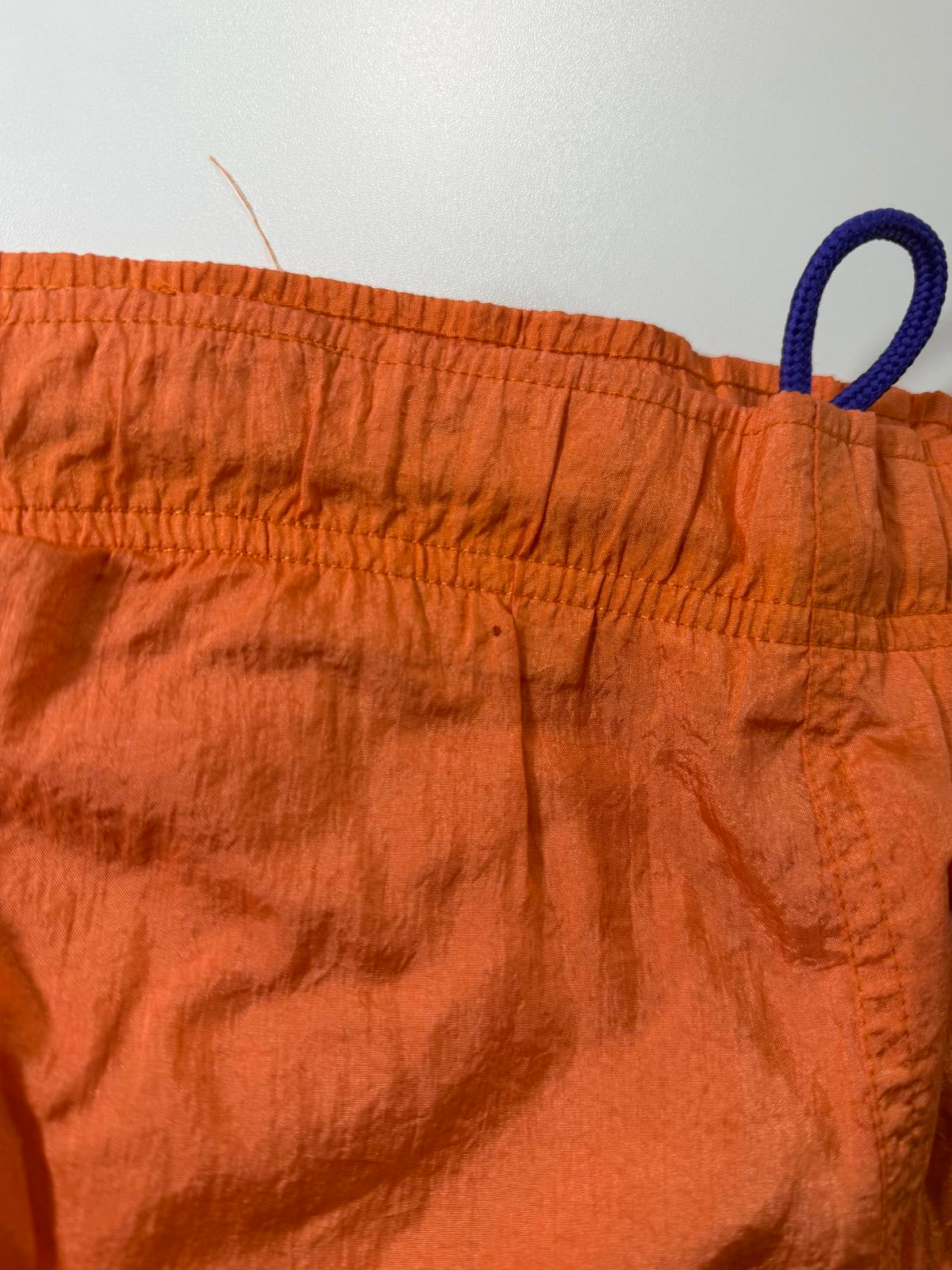 Champion Orange Swim Shorts with Logo Embroidery