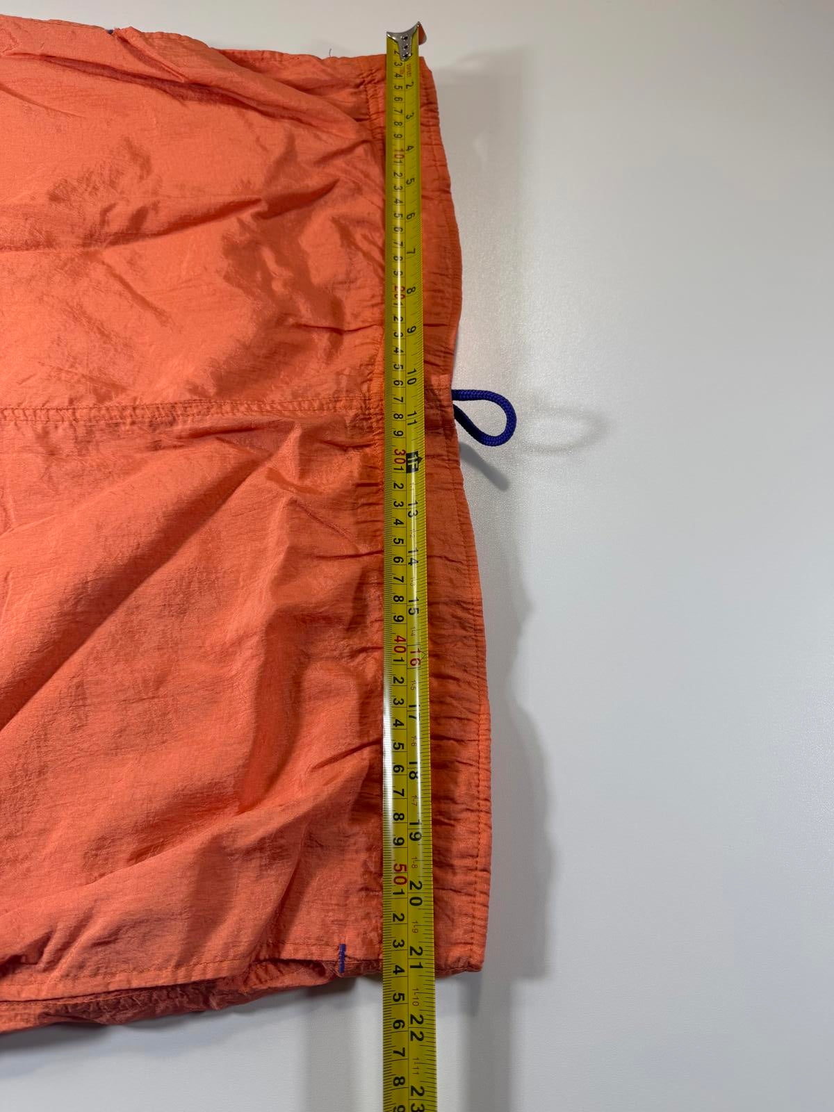 Champion Orange Swim Shorts with Logo Embroidery