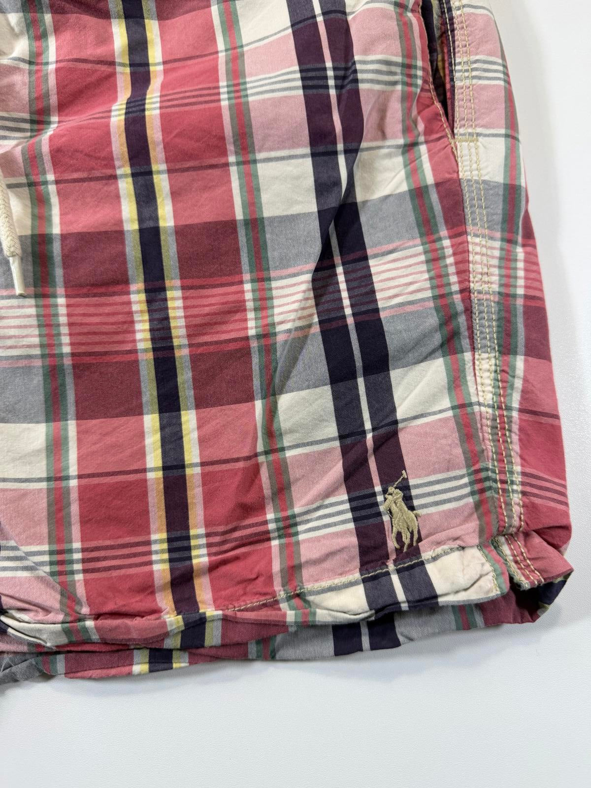 Polo Ralph Lauren Men's Plaid Swim Shorts L