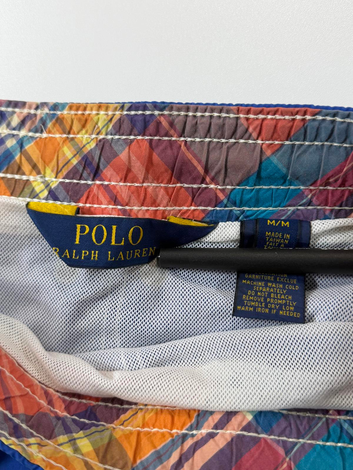 Polo Ralph Lauren Blue Swim Shorts with Drwstring Waist M