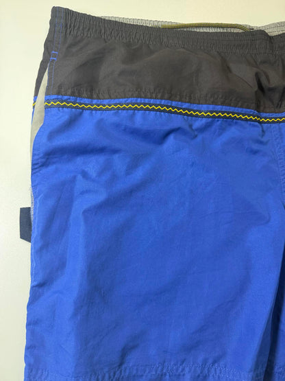 Nautica Competition Men's Blue and Black Swim Shorts