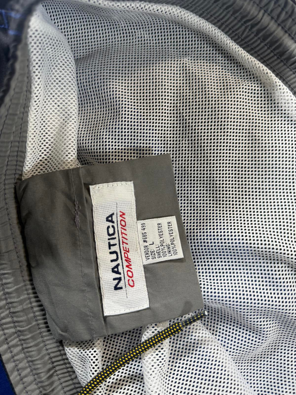 Nautica Competition Men's Blue and Black Swim Shorts