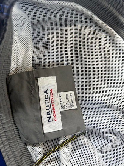 Nautica Competition Men's Blue and Black Swim Shorts