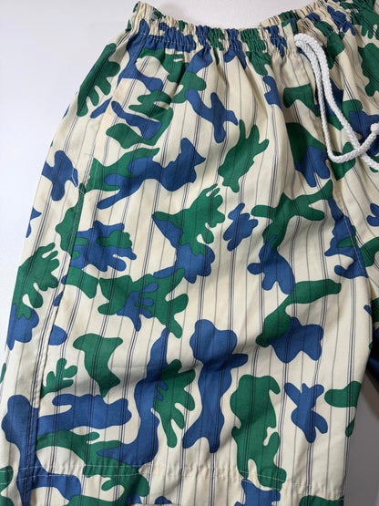 CHICHA Sport Camouflage Print Shorts with Drawstring Waist M