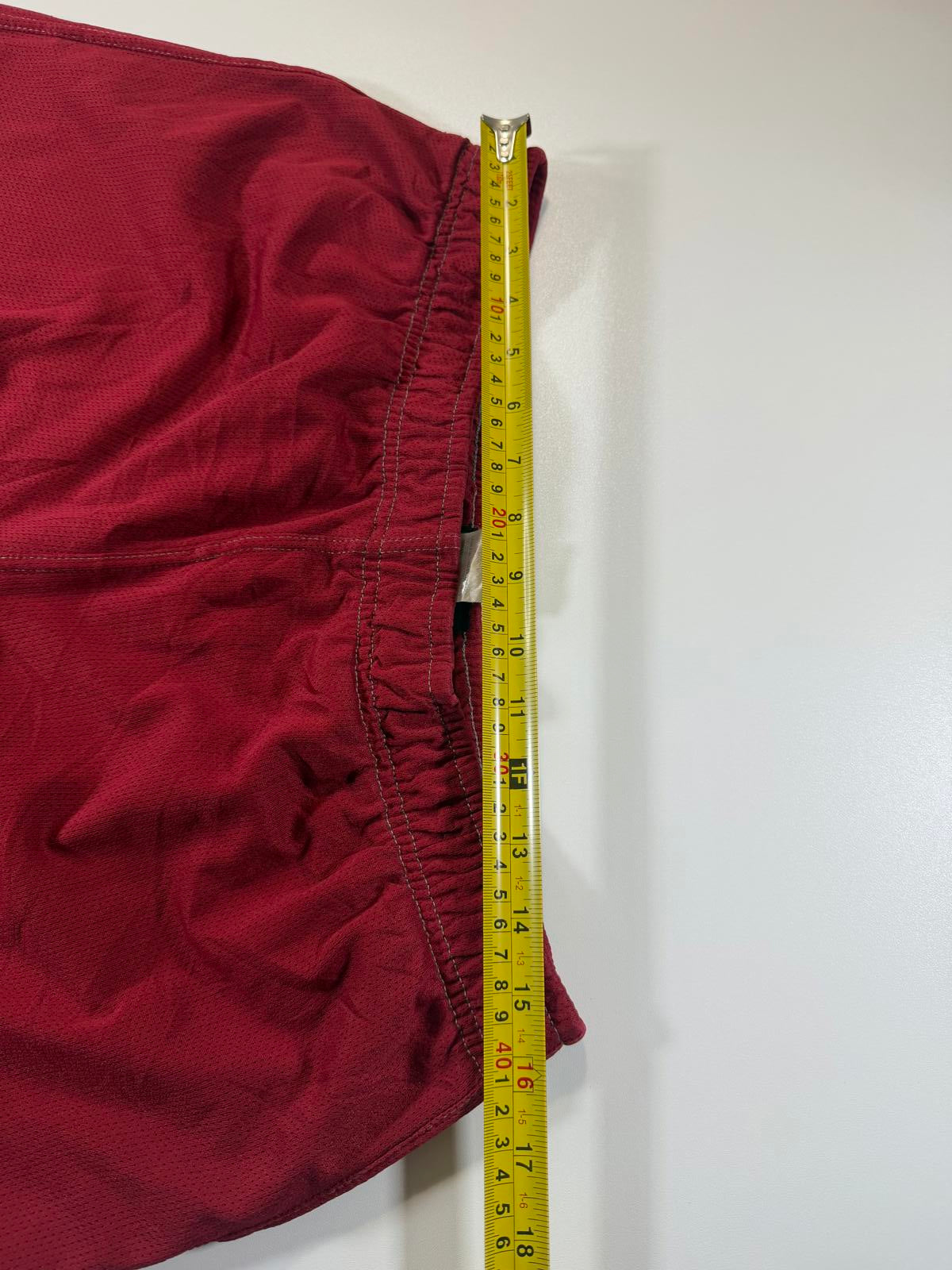 Vintage Starter Men's Red Athletic Shorts M