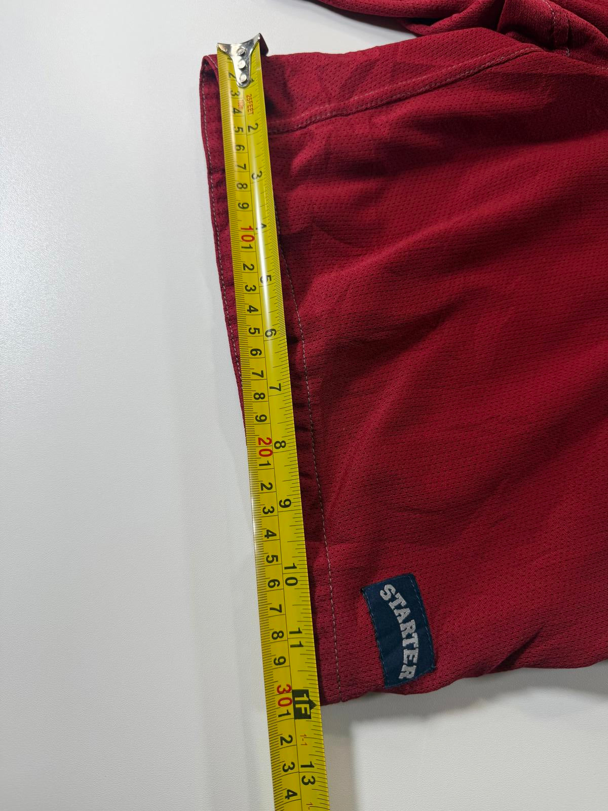 Vintage Starter Men's Red Athletic Shorts M