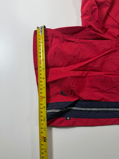 Nautica Red Swim Shorts with Side Stripe M