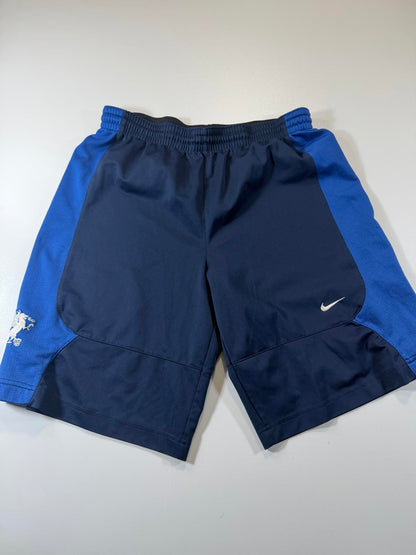 Nike Men's Athletic Shorts with Blue Side Panels