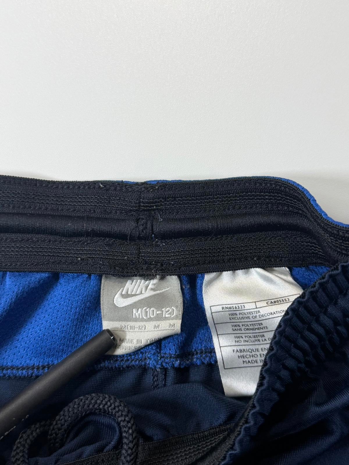 Nike Men's Athletic Shorts with Blue Side Panels