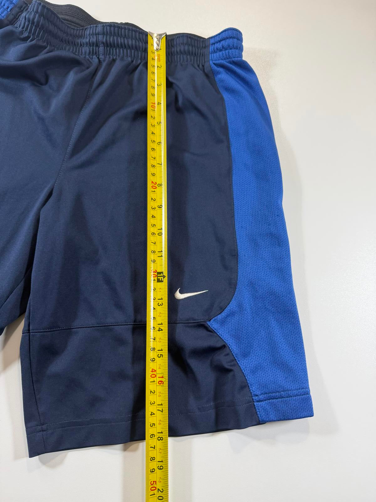 Nike Men's Athletic Shorts with Blue Side Panels