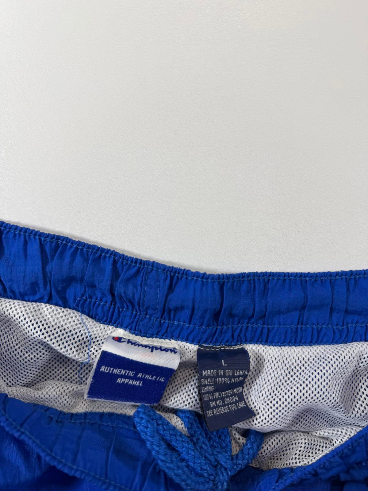 Champion Men's Blue Athletic Shorts L