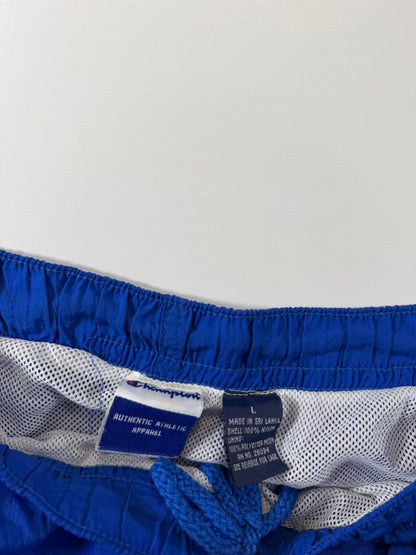 Champion Men's Blue Athletic Shorts L