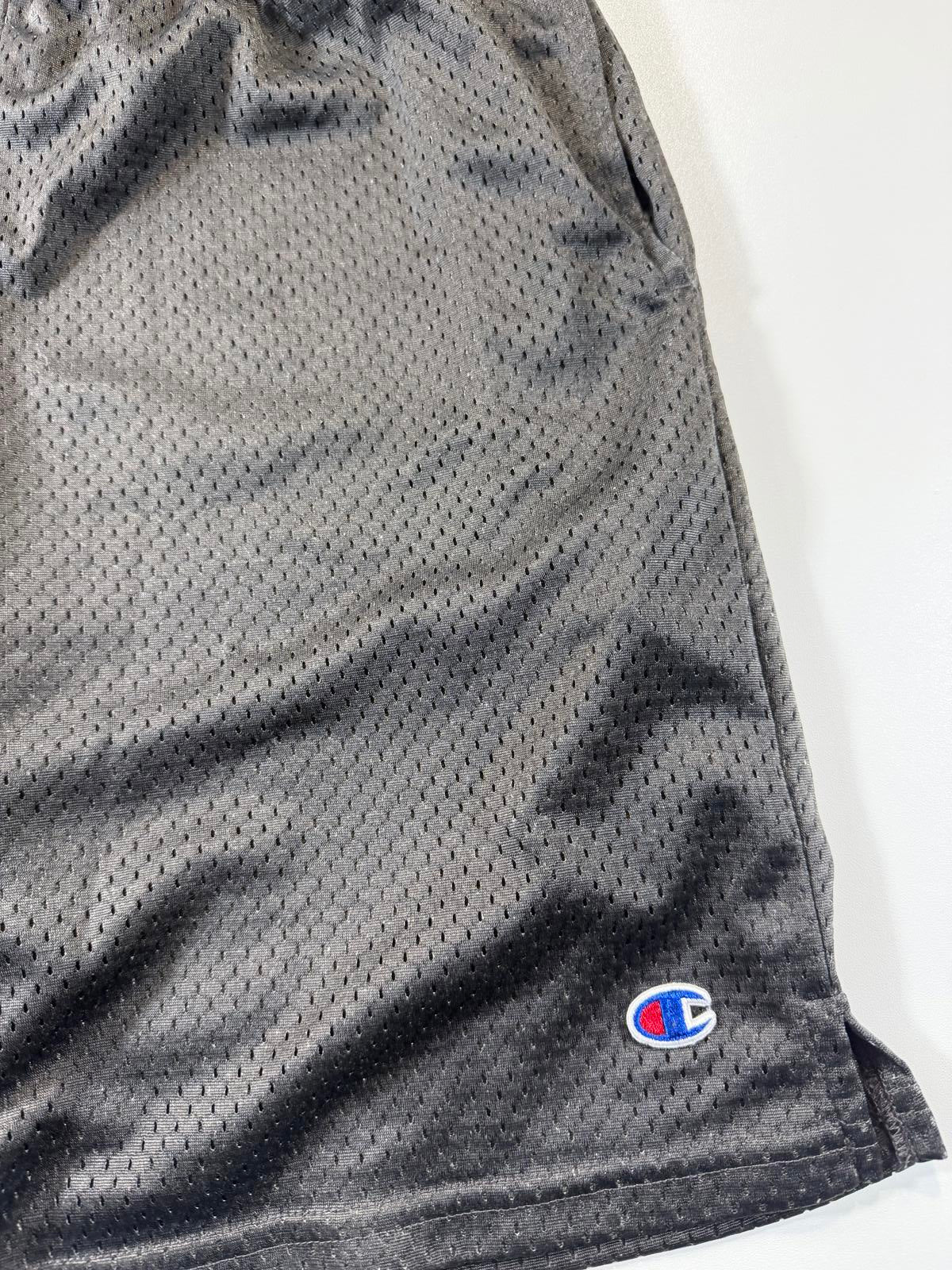 Champion Authentic Athleticwear Black Mesh Shorts S