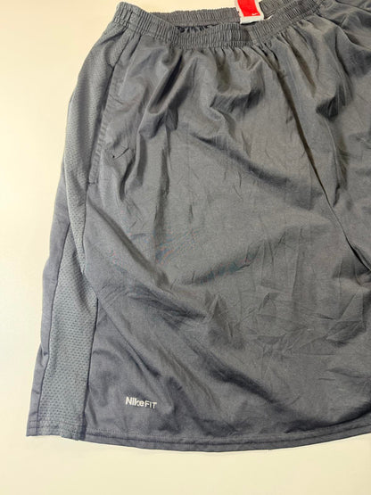 NikeFIT Men's Athletic Shorts Black and Grey XL