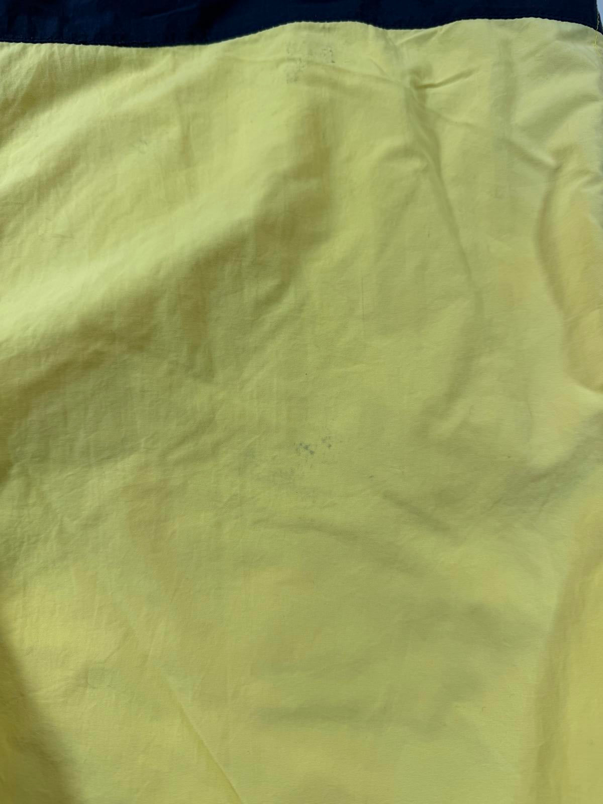 Nautica Men's Yellow and Navy Swim Shorts M