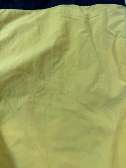 Nautica Men's Yellow and Navy Swim Shorts M