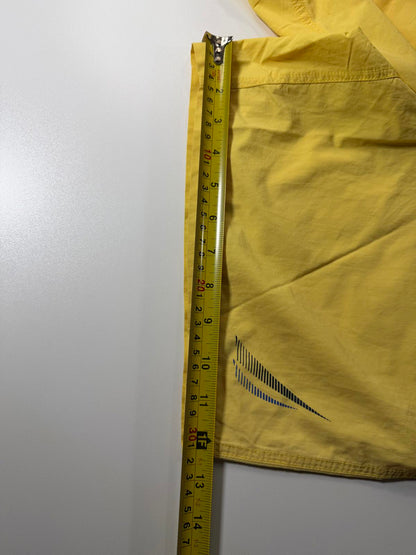 Nautica Men's Yellow and Navy Swim Shorts M