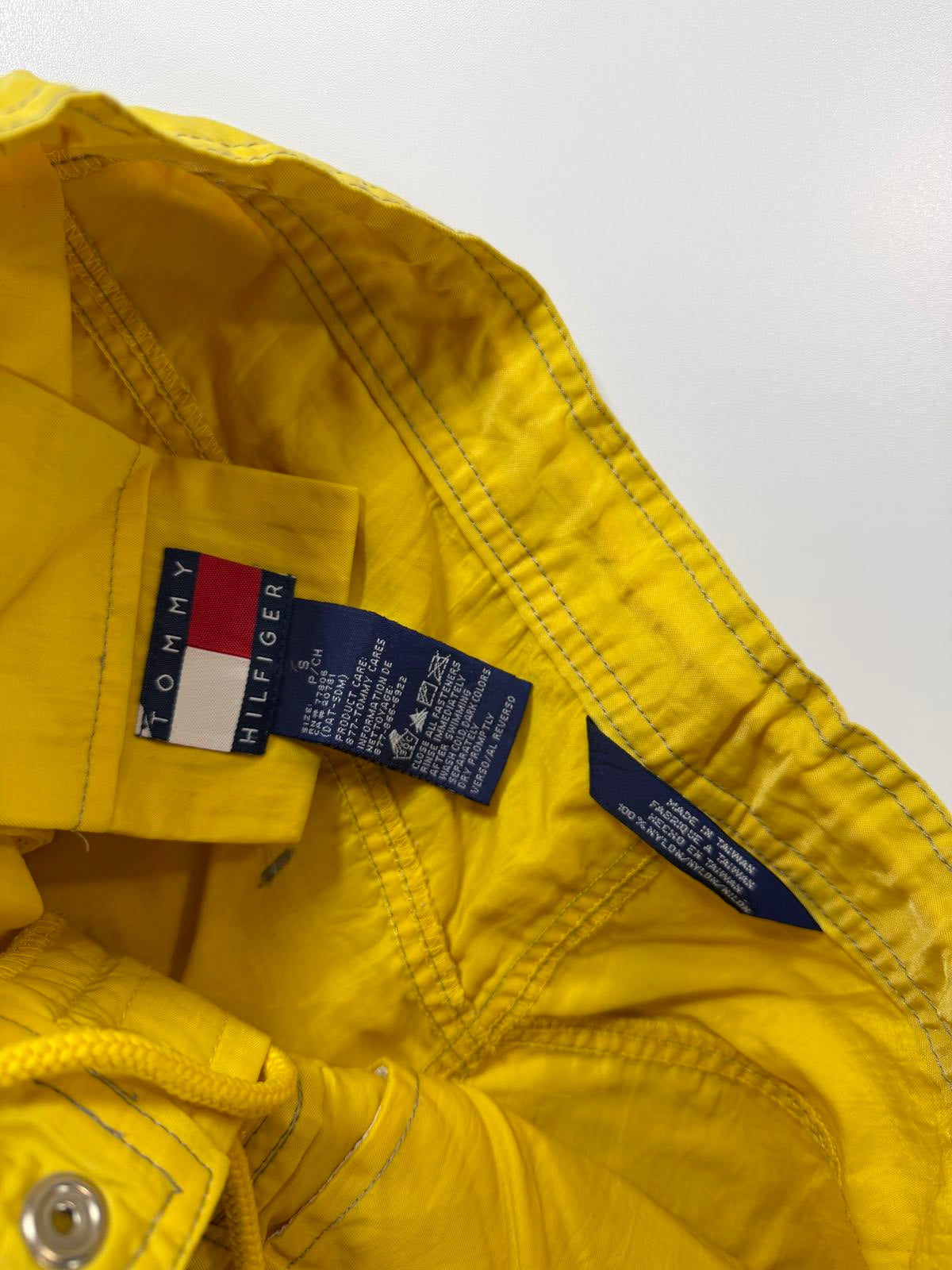 Tommy Hilfiger Yellow Cargo Shorts S
