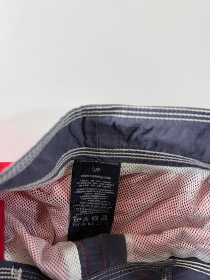 Tommy Hilfiger Men's Red Cargo Swim Shorts S