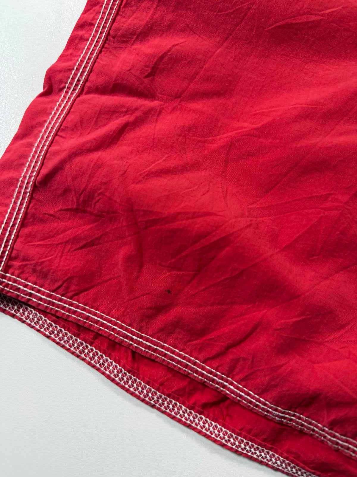 Tommy Hilfiger Men's Red Cargo Swim Shorts S