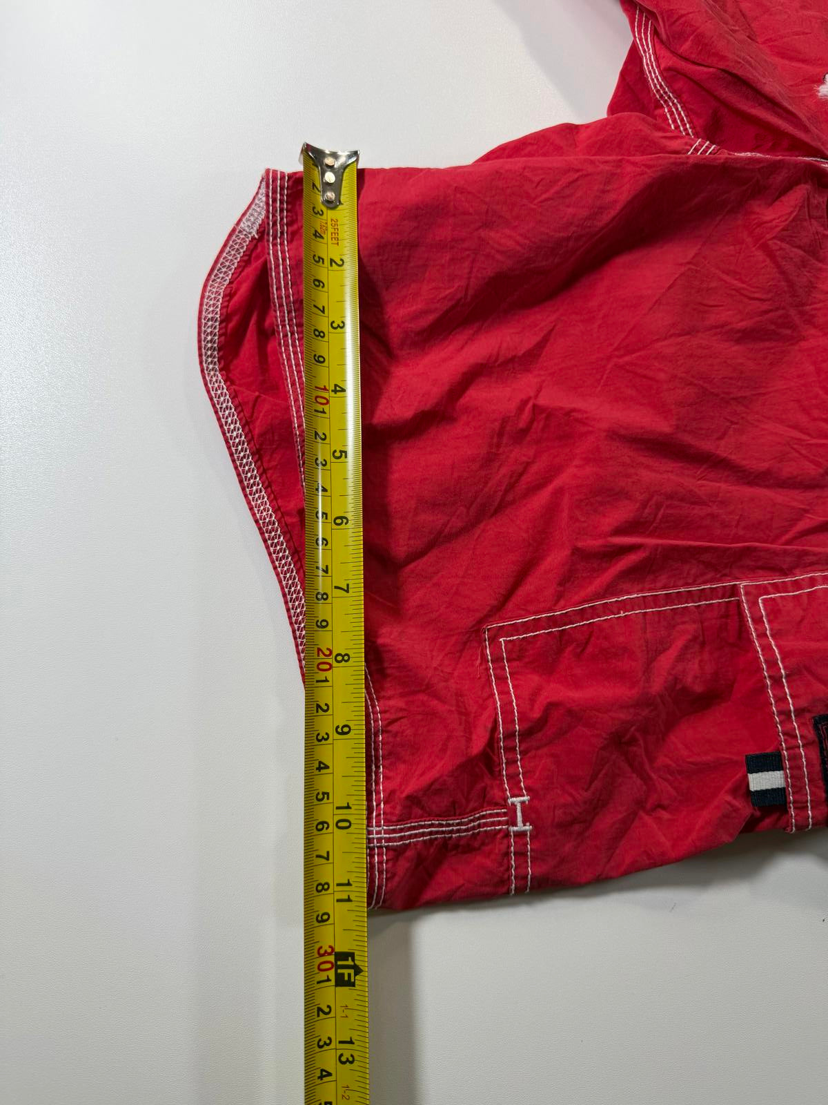 Tommy Hilfiger Men's Red Cargo Swim Shorts S