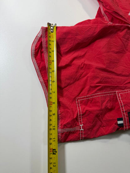 Tommy Hilfiger Men's Red Cargo Swim Shorts S