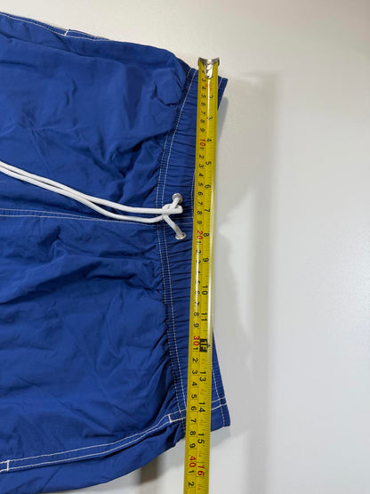 Nautica Men's Blue Swim Shorts with Drawstring Waist M