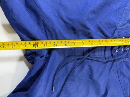 Adidas Men's Navy Blue Swim Shorts with White Piping XL